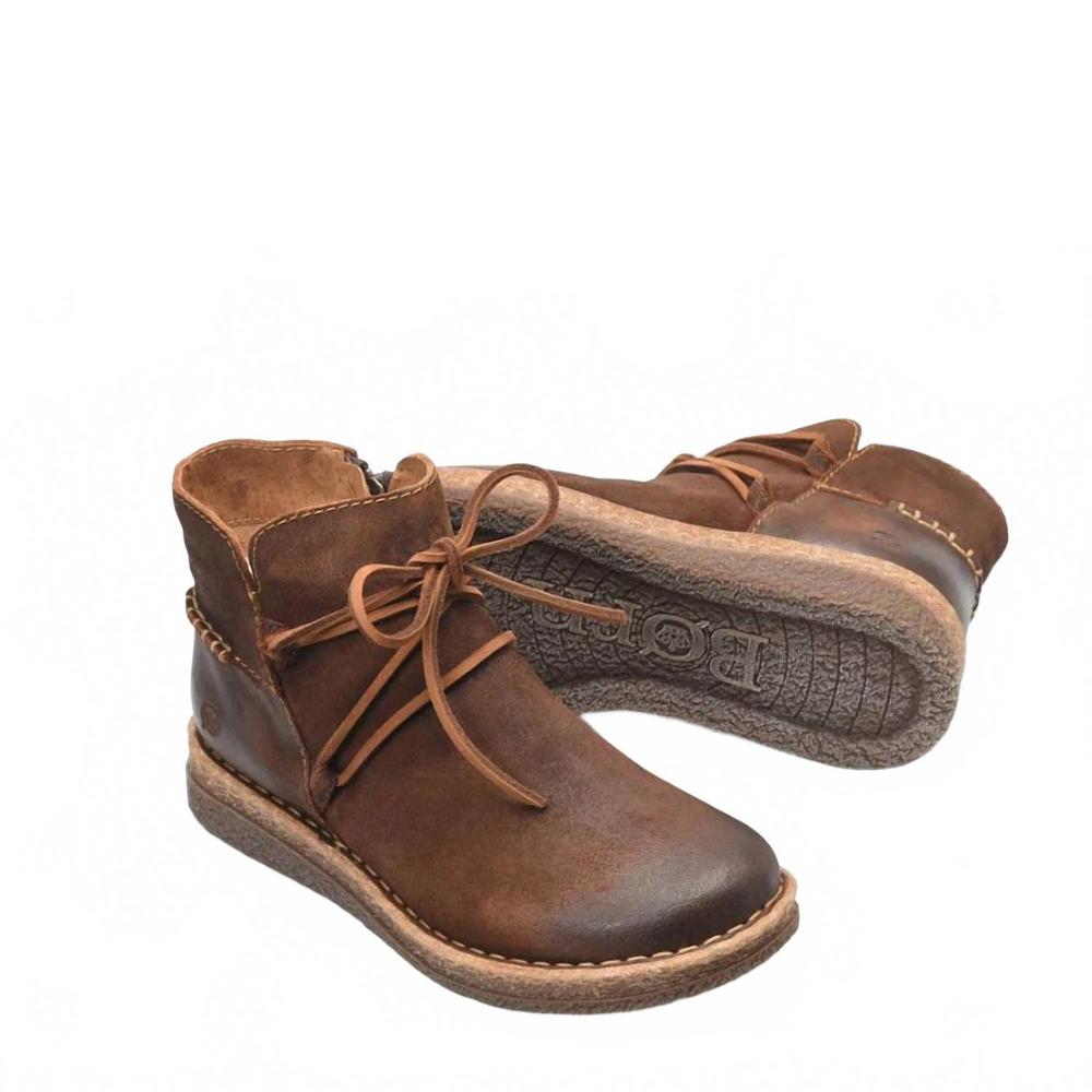 NEW BORN women's calyn boot in brown